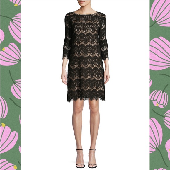 HP♦️NWOT Eliza J Black Lace Shift Dress—Host Pick - Picture 15 of 15